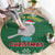 Cat Keep It Classy Christmas Round Carpet Xmas Holiday Patterns - Wonder Print Shop