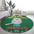 Cat Keep It Classy Christmas Round Carpet Xmas Holiday Patterns - Wonder Print Shop
