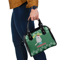 Cat Keep It Classy Christmas Shoulder Handbag Xmas Holiday Patterns - Wonder Print Shop