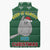 Cat Keep It Classy Christmas Sleeveless Puffer Jacket Xmas Holiday Patterns - Wonder Print Shop