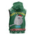 Cat Keep It Classy Christmas Sleeveless Zip Hoodie Xmas Holiday Patterns - Wonder Print Shop