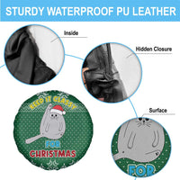 Cat Keep It Classy Christmas Spare Tire Cover Xmas Holiday Patterns - Wonder Print Shop
