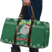 Cat Keep It Classy Christmas Travel Bag Xmas Holiday Patterns - Wonder Print Shop