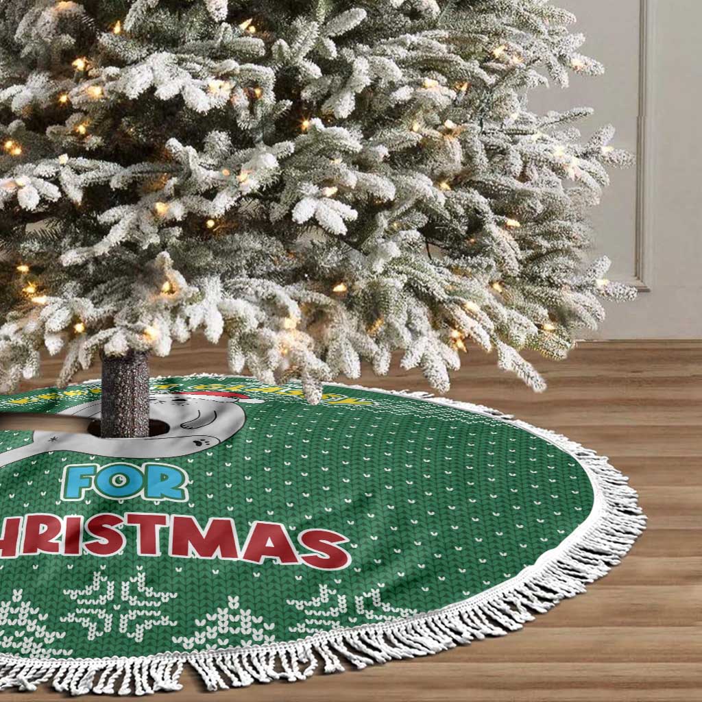 Cat Keep It Classy Christmas Tree Skirt Xmas Holiday Patterns - Wonder Print Shop