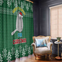 Cat Keep It Classy Christmas Window Curtain Xmas Holiday Patterns - Wonder Print Shop