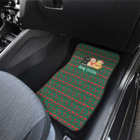 Cat Meowy Christmas Car Mats Xmas Holiday Patterns - Wonder Print Shop