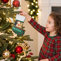 Cat Meowy Christmas Stocking Xmas Holiday Patterns - Wonder Print Shop