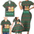 Cat Meowy Christmas Family Matching Short Sleeve Bodycon Dress and Hawaiian Shirt Xmas Holiday Patterns - Wonder Print Shop