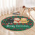 Cat Meowy Christmas Round Carpet Xmas Holiday Patterns - Wonder Print Shop
