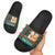 Cat Meowy Christmas Slide Sandals Xmas Holiday Patterns - Wonder Print Shop