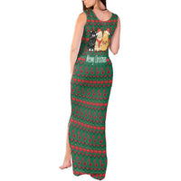 Cat Meowy Christmas Tank Maxi Dress Xmas Holiday Patterns - Wonder Print Shop