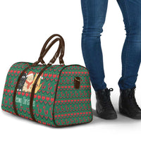 Cat Meowy Christmas Travel Bag Xmas Holiday Patterns - Wonder Print Shop