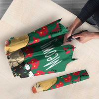 Cat Meowy Christmas Umbrella Xmas Holiday Patterns - Wonder Print Shop