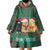 Cat Meowy Christmas Wearable Blanket Hoodie Xmas Holiday Patterns - Wonder Print Shop