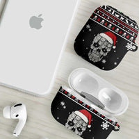 Cat Skull Santa Christmas AirPods Case Xmas Holiday Patterns - Wonder Print Shop