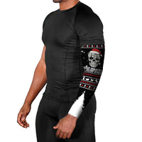 Cat Skull Santa Christmas Arm Sleeves Xmas Holiday Patterns - Wonder Print Shop