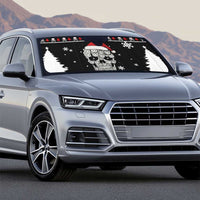 Cat Skull Santa Christmas Auto Sun Shade Xmas Holiday Patterns - Wonder Print Shop