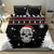 Cat Skull Santa Christmas Bedding Set Xmas Holiday Patterns - Wonder Print Shop