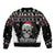 Cat Skull Santa Christmas Bomber Jacket Xmas Holiday Patterns - Wonder Print Shop