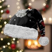 Cat Skull Santa Christmas Santa Hat Xmas Holiday Patterns - Wonder Print Shop