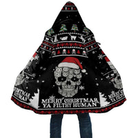 Cat Skull Santa Christmas Cloak Xmas Holiday Patterns - Wonder Print Shop