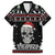 Cat Skull Santa Christmas Family Matching Tank Maxi Dress and Hawaiian Shirt Xmas Holiday Patterns - Wonder Print Shop