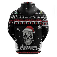 Cat Skull Santa Christmas Hoodie Xmas Holiday Patterns - Wonder Print Shop