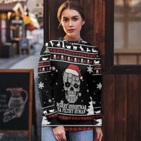 Cat Skull Santa Christmas Ugly Christmas Sweater Xmas Holiday Patterns - Wonder Print Shop