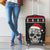 Cat Skull Santa Christmas Luggage Cover Xmas Holiday Patterns - Wonder Print Shop