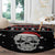 Cat Skull Santa Christmas Round Carpet Xmas Holiday Patterns - Wonder Print Shop