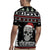 Cat Skull Santa Christmas Rugby Jersey Xmas Holiday Patterns - Wonder Print Shop