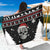 Cat Skull Santa Christmas Sarong Xmas Holiday Patterns - Wonder Print Shop