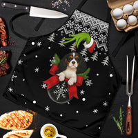Cavalier King Charles Spaniel Xmas Ball Christmas Apron Xmas Holiday Patterns - Wonder Print Shop