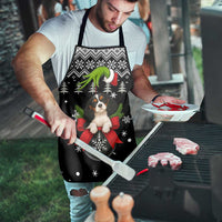 Cavalier King Charles Spaniel Xmas Ball Christmas Apron Xmas Holiday Patterns - Wonder Print Shop