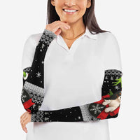 Cavalier King Charles Spaniel Xmas Ball Christmas Arm Sleeves Xmas Holiday Patterns - Wonder Print Shop