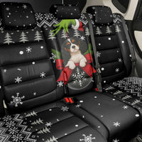 Cavalier King Charles Spaniel Xmas Ball Christmas Back Car Seat Cover Xmas Holiday Patterns - Wonder Print Shop