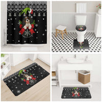 Cavalier King Charles Spaniel Xmas Ball Christmas Bathroom Set Xmas Holiday Patterns - Wonder Print Shop