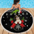 Cavalier King Charles Spaniel Xmas Ball Christmas Beach Blanket Xmas Holiday Patterns - Wonder Print Shop