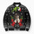 Cavalier King Charles Spaniel Xmas Ball Christmas Bomber Puffer Jacket Xmas Holiday Patterns - Wonder Print Shop