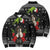 Cavalier King Charles Spaniel Xmas Ball Christmas Bomber Puffer Jacket Xmas Holiday Patterns - Wonder Print Shop