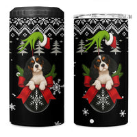 Cavalier King Charles Spaniel Xmas Ball Christmas 4 in 1 Can Cooler Tumbler Xmas Holiday Patterns - Wonder Print Shop