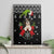 Cavalier King Charles Spaniel Xmas Ball Christmas Canvas Wall Art Xmas Holiday Patterns - Wonder Print Shop
