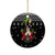 Cavalier King Charles Spaniel Xmas Ball Christmas Ceramic Ornament Xmas Holiday Patterns - Wonder Print Shop