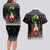 Cavalier King Charles Spaniel Xmas Ball Christmas Couples Matching Long Sleeve Bodycon Dress and Hawaiian Shirt Xmas Holiday Patterns - Wonder Print Shop