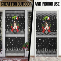 Cavalier King Charles Spaniel Xmas Ball Christmas Door Cover Xmas Holiday Patterns - Wonder Print Shop