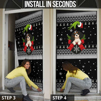 Cavalier King Charles Spaniel Xmas Ball Christmas Door Cover Xmas Holiday Patterns - Wonder Print Shop