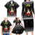 Cavalier King Charles Spaniel Xmas Ball Christmas Family Matching Long Sleeve Bodycon Dress and Hawaiian Shirt Xmas Holiday Patterns - Wonder Print Shop