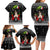 Cavalier King Charles Spaniel Xmas Ball Christmas Family Matching Long Sleeve Bodycon Dress and Hawaiian Shirt Xmas Holiday Patterns - Wonder Print Shop