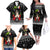 Cavalier King Charles Spaniel Xmas Ball Christmas Family Matching Off The Shoulder Long Sleeve Dress and Hawaiian Shirt Xmas Holiday Patterns - Wonder Print Shop