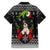 Cavalier King Charles Spaniel Xmas Ball Christmas Family Matching Off Shoulder Short Dress and Hawaiian Shirt Xmas Holiday Patterns - Wonder Print Shop
